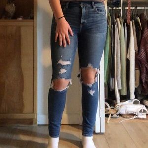 American Eagle High Rise Jeggings (Size 8-10)